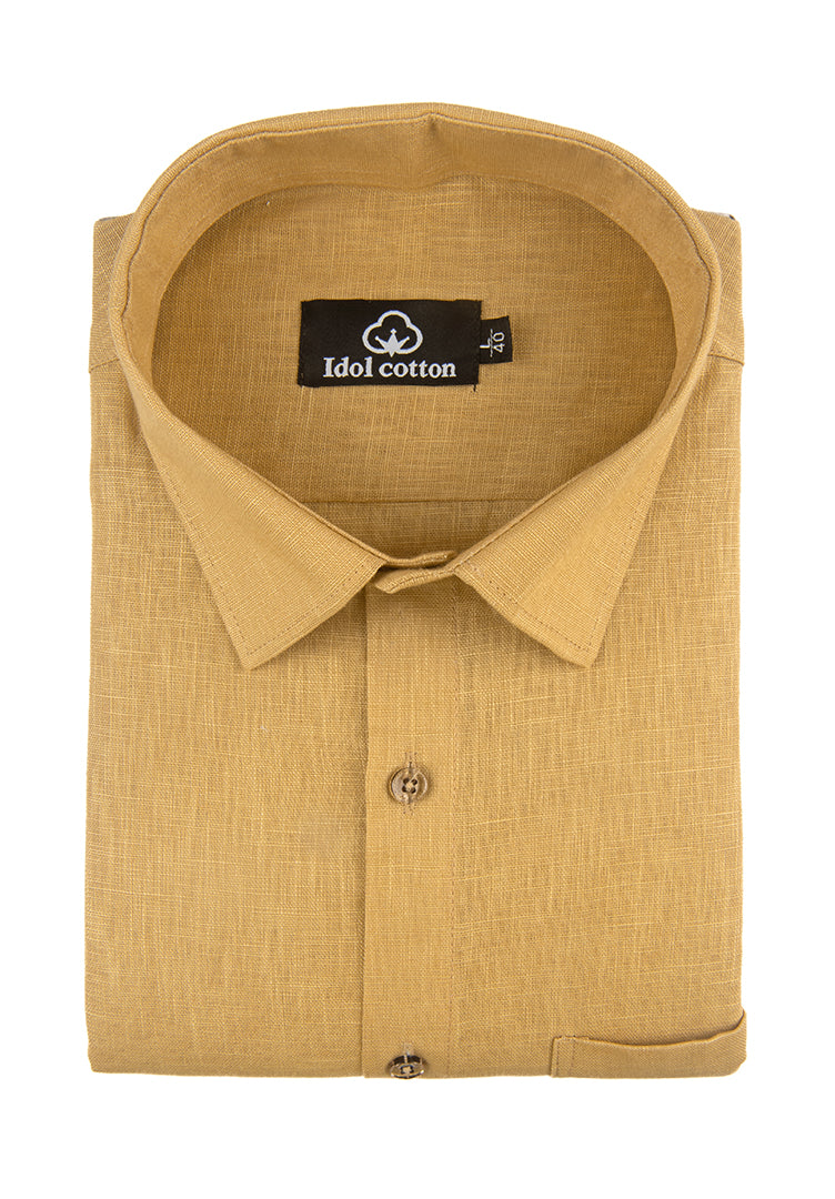 Mustrud Colour Blended Linen For Men