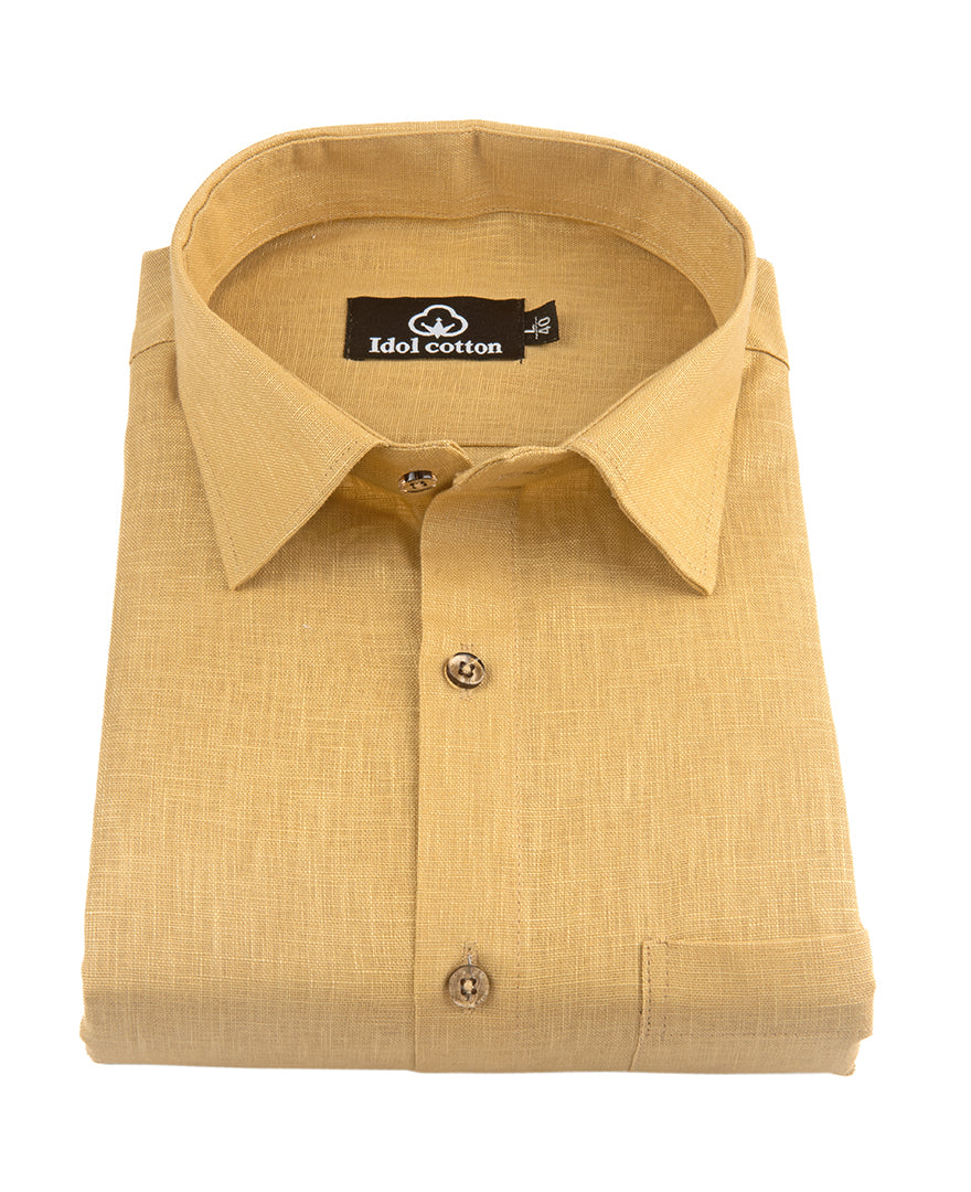 Mustrud Colour Blended Linen For Men