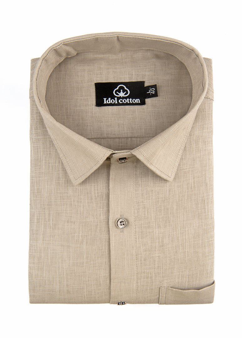 Chiku Foan Colour Blended Linen For Men