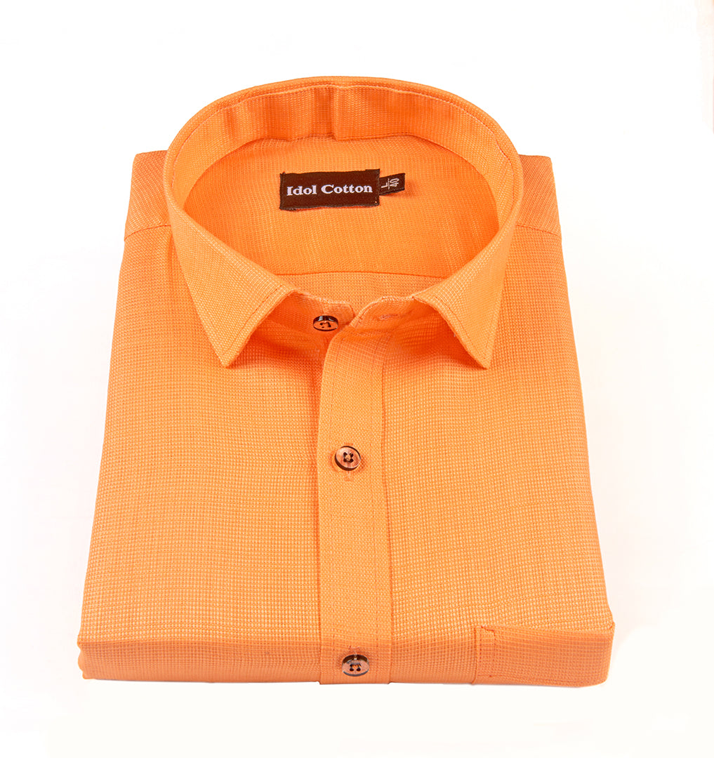 Italian Linen Orange Color