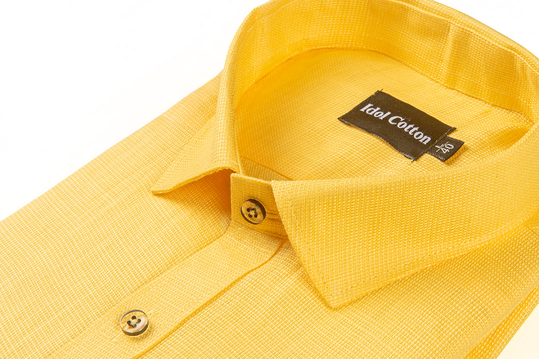 Italian Linen Yellow Colour
