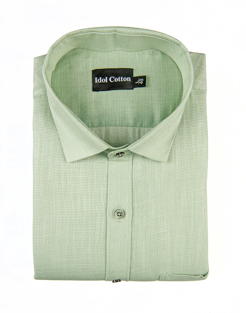 Italian Linen Light Green Colour