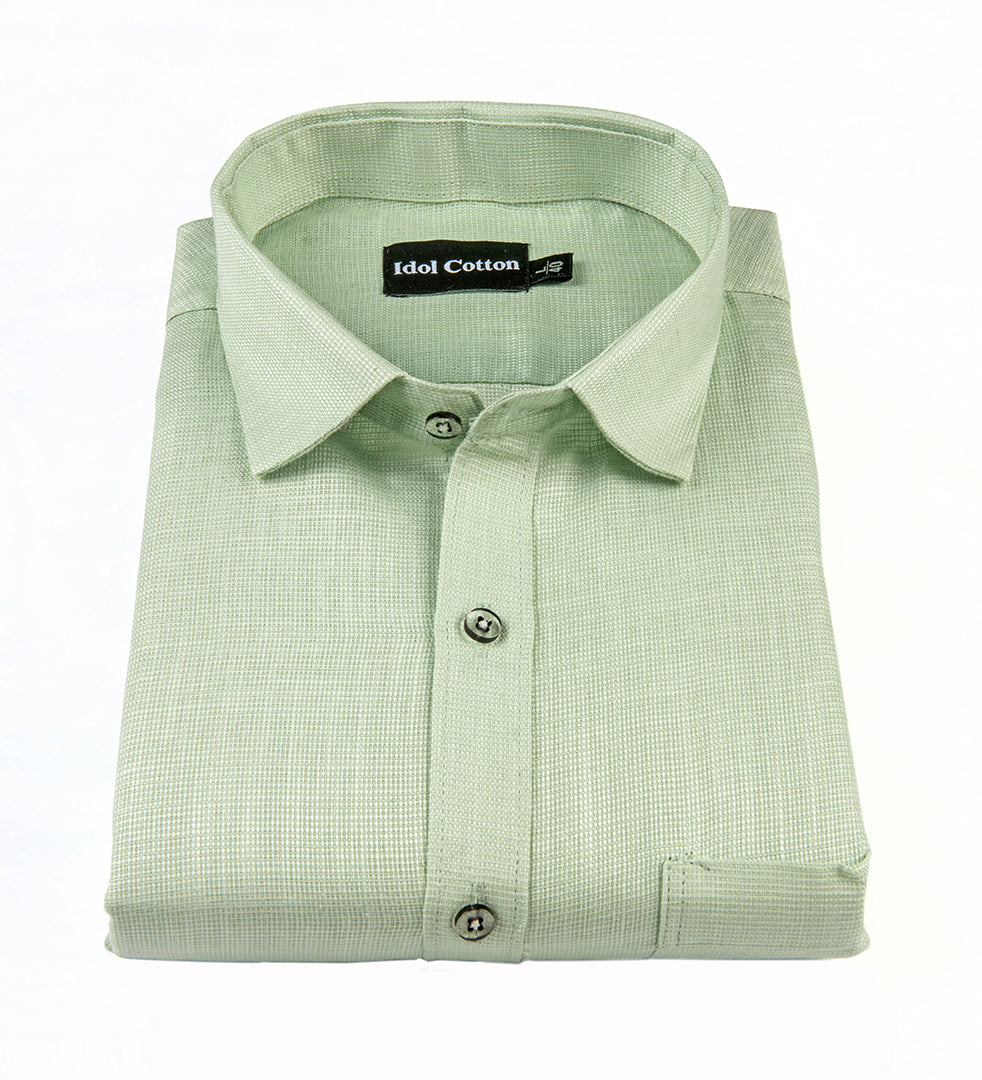 Italian Linen Light Green Colour