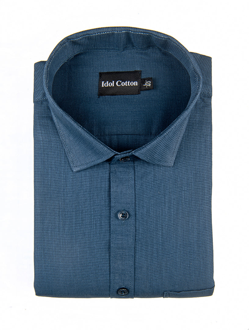 Italian Linen Nevi Blue Color