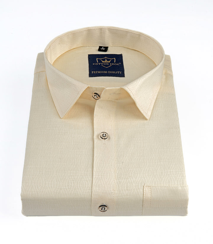 100% Pure Cotton Cream Color