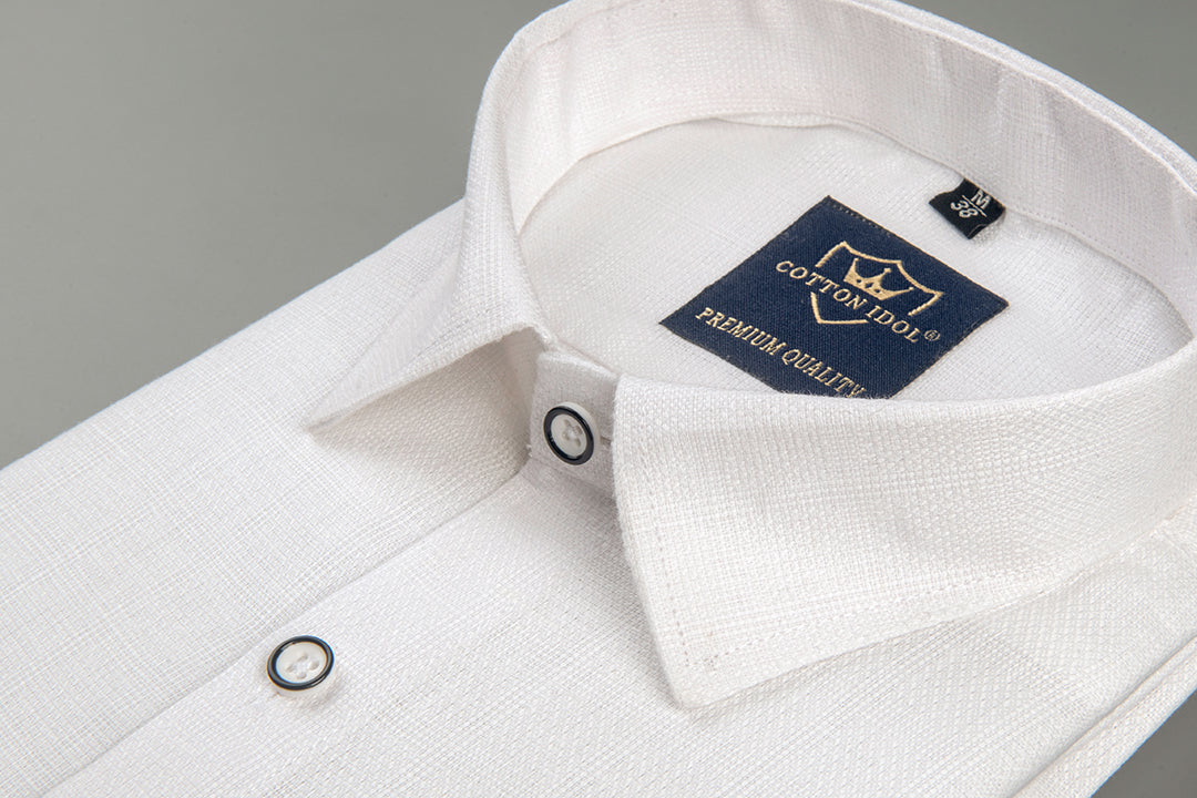 Belgium Linen Pure White