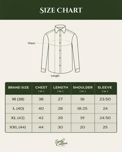 Linen White With Light Grey Colour Patta Print Shirt For Men