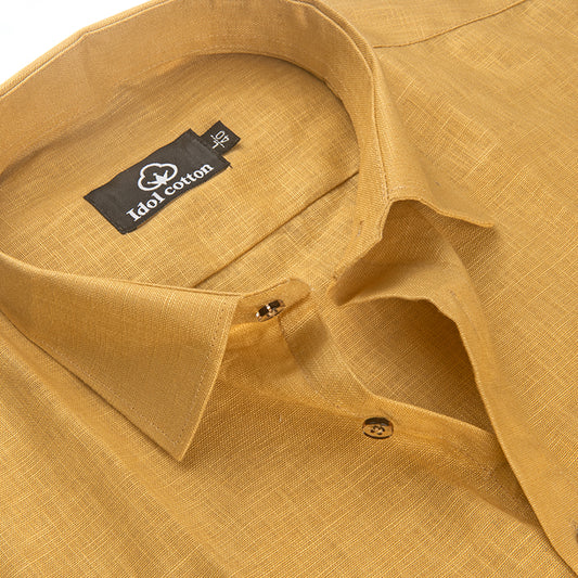 Mustrud Colour Blended Linen For Men