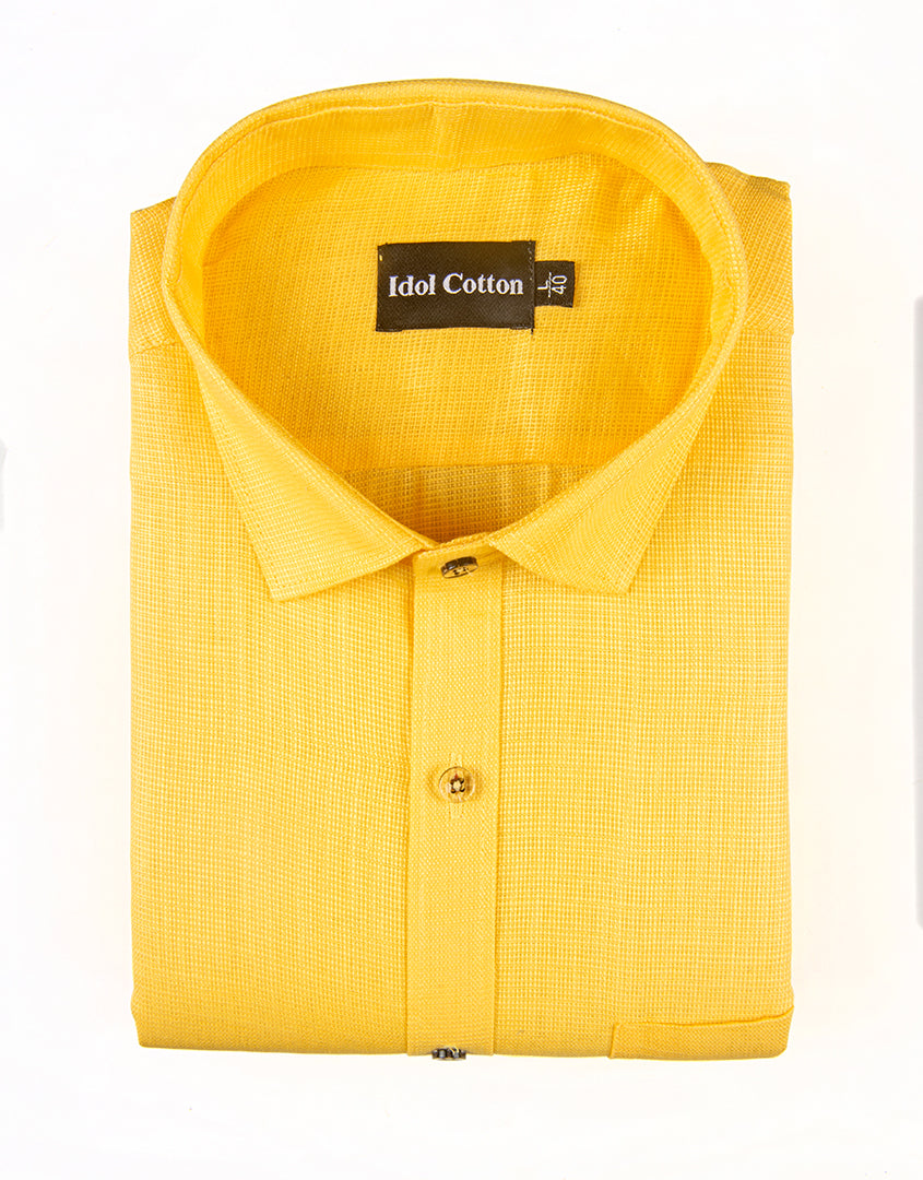 Italian Linen Yellow Colour
