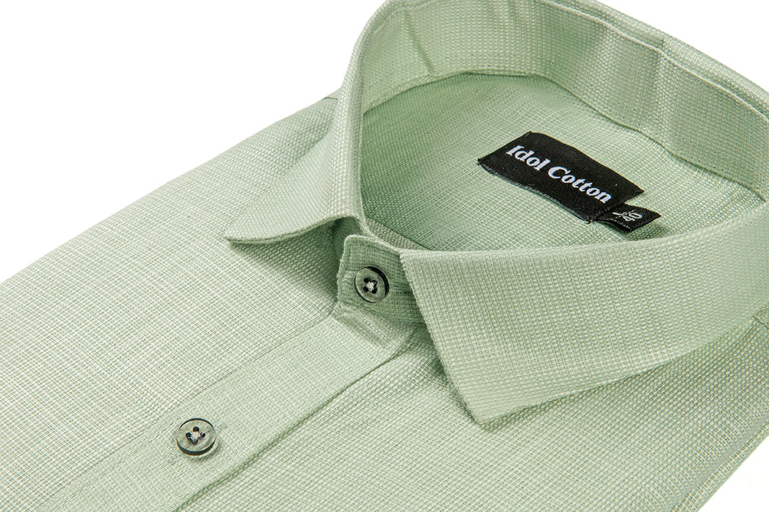 Italian Linen Light Green Colour