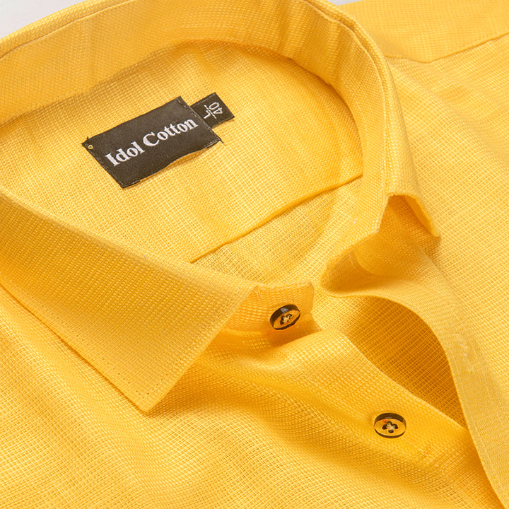 Italian Linen Yellow Colour