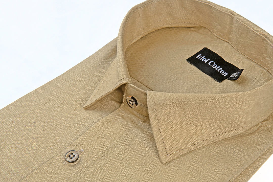 Pure Cotton Gloster Print Fon Colour