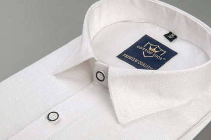Belgium Linen Pure White