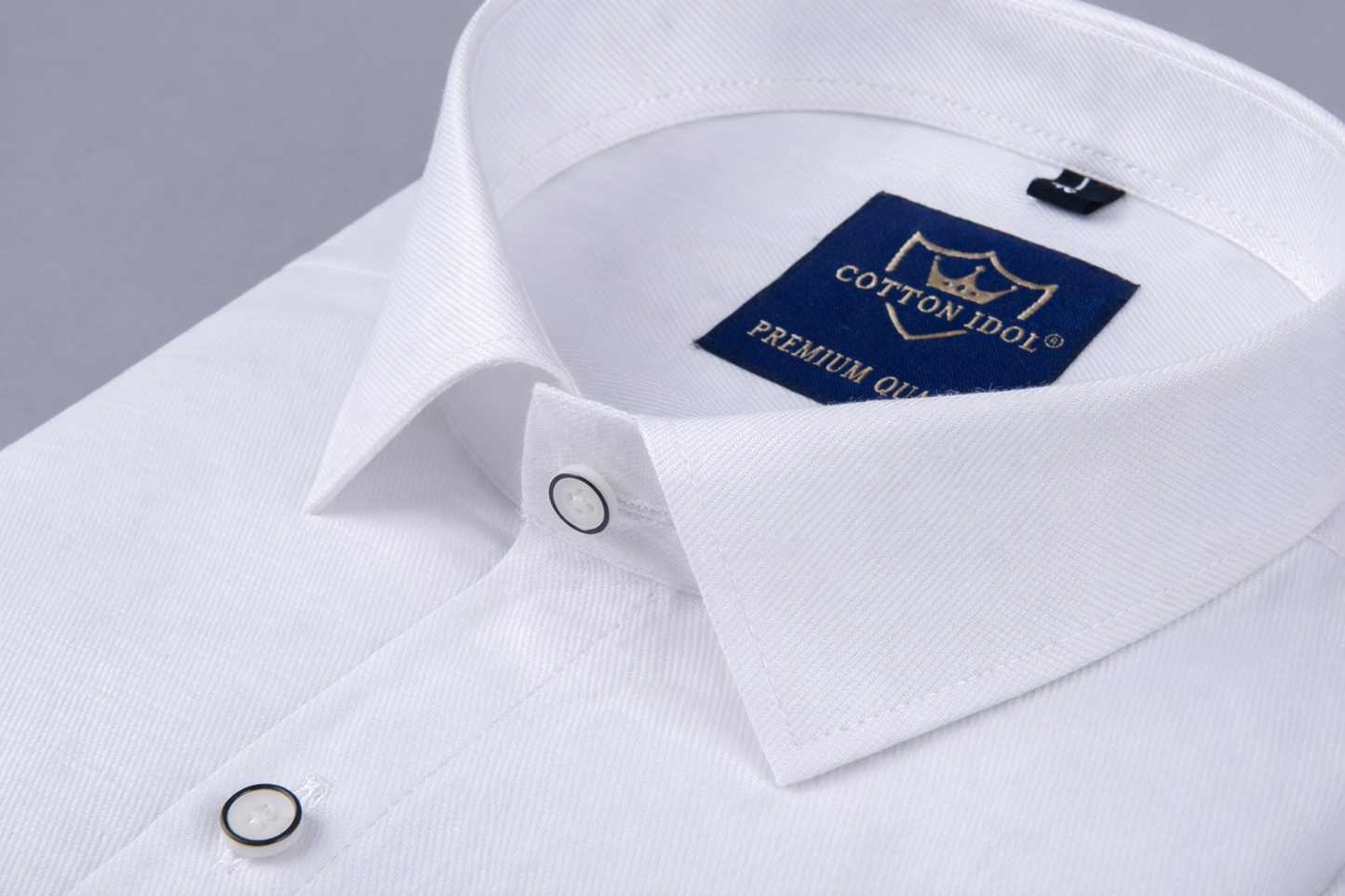 Pure white premiun cotton shirts for men