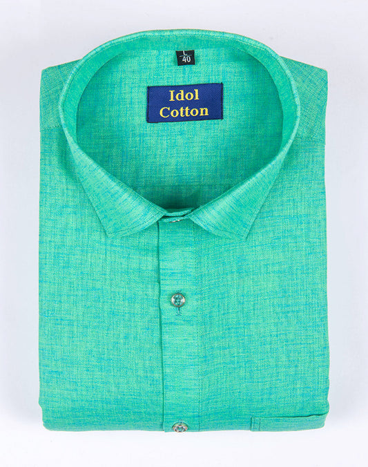 Loyal linen cotton  C-green   colour