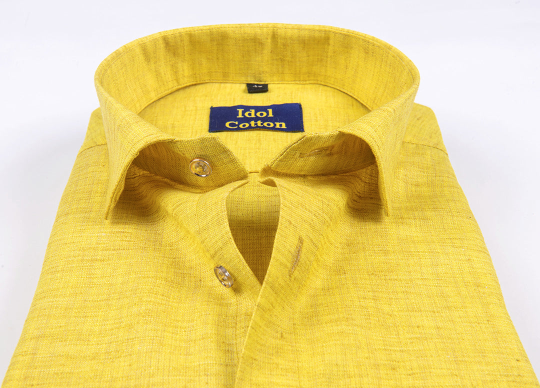 Loyal linen cotton gold colour